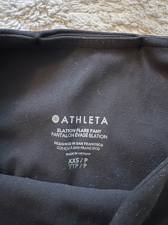 Athleta Elation Ultra High Rise Flare Pant Size XXS - Picture 5 of 5